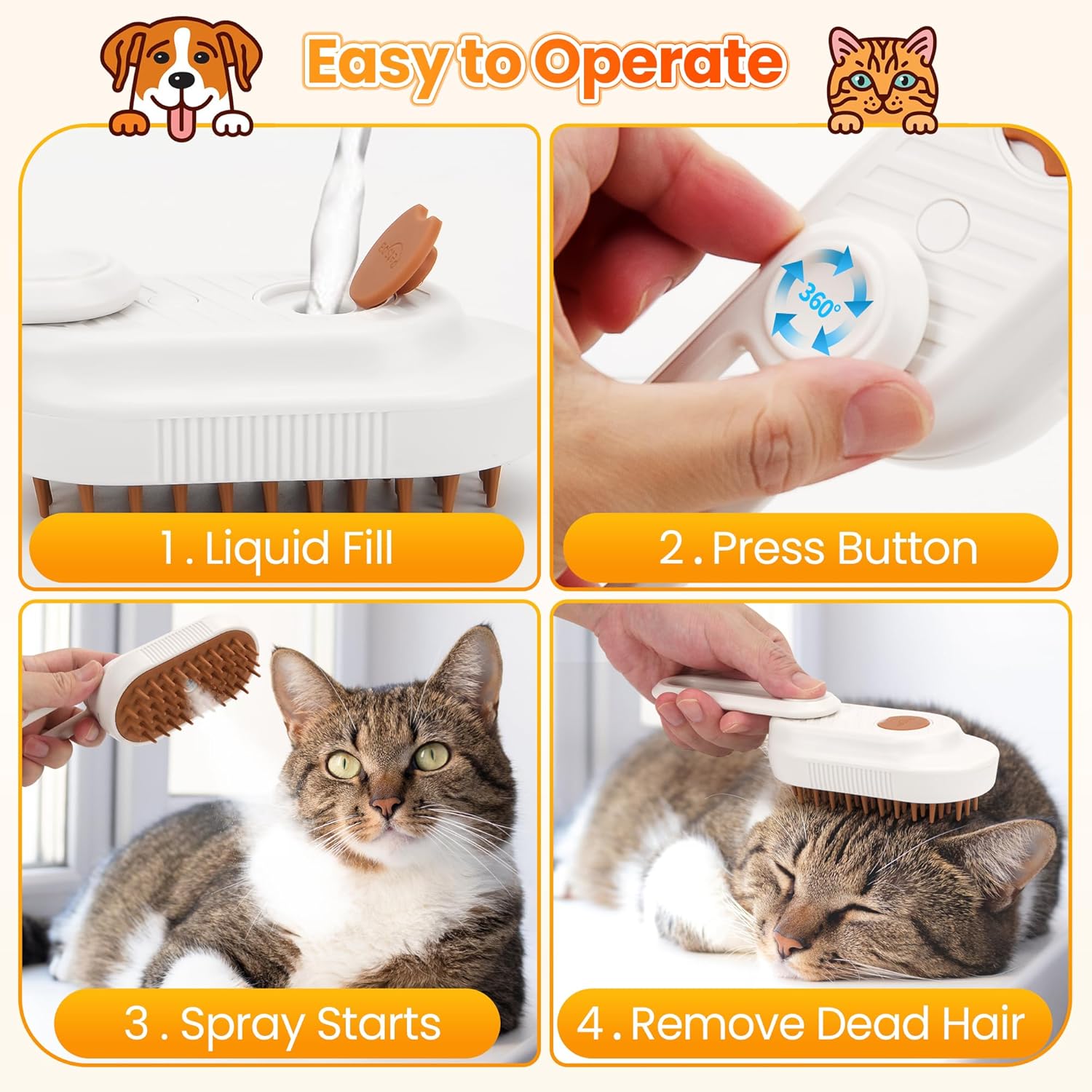 CEPILLO PARA MASCOTAS