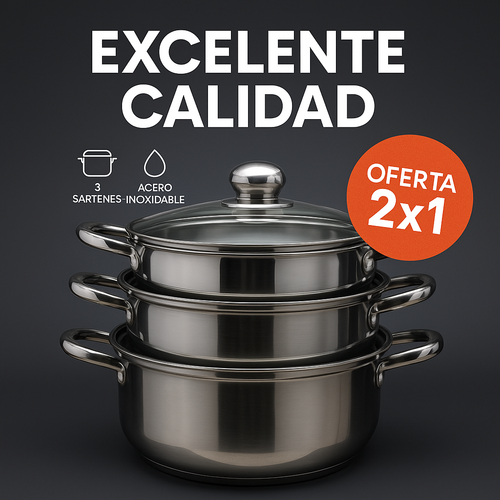 TRES EN 1 INOX