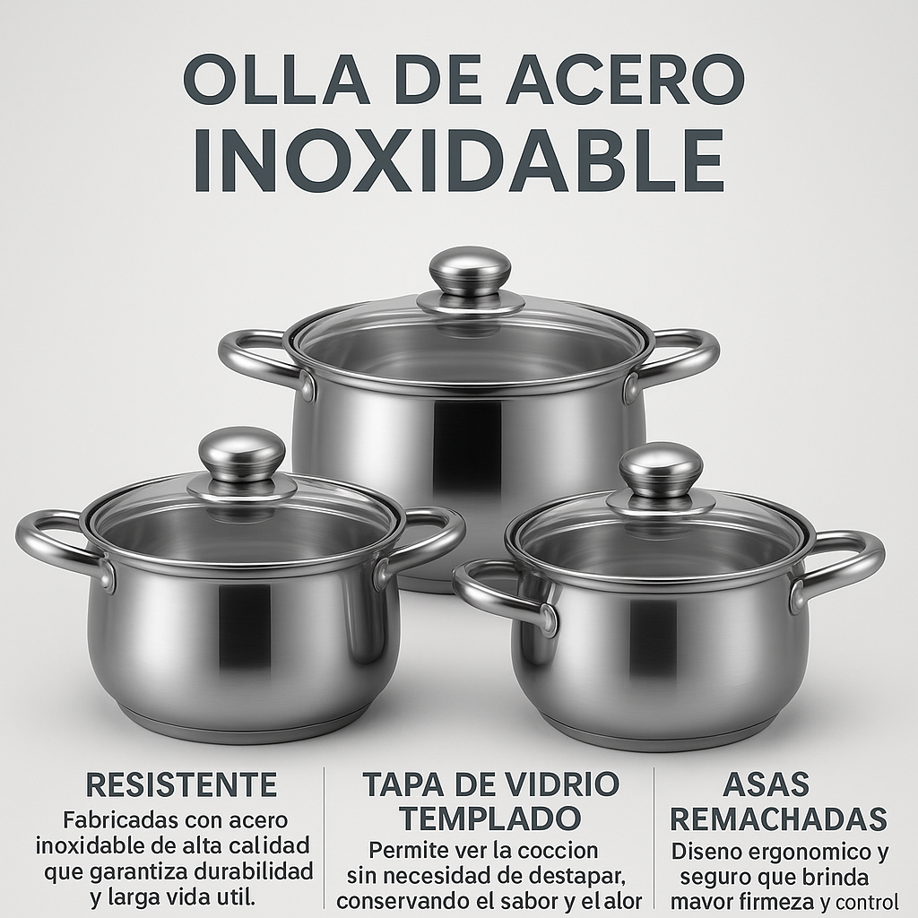 TRES EN 1 INOX