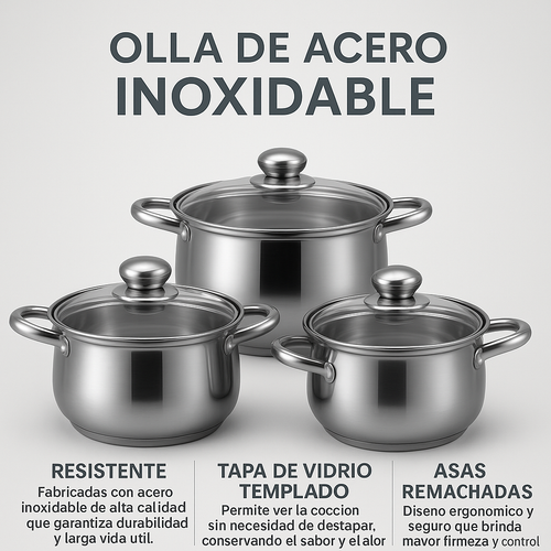 TRES EN 1 INOX