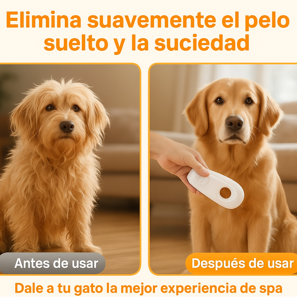 Cepillo a vapor para Mascotas