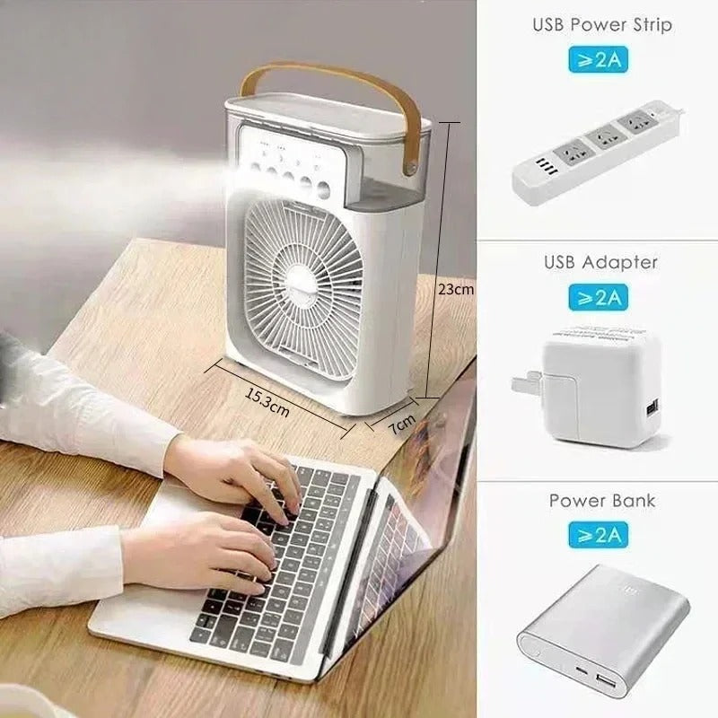 VENTILADOR HUMIDIFICADOR ENFRIADOR